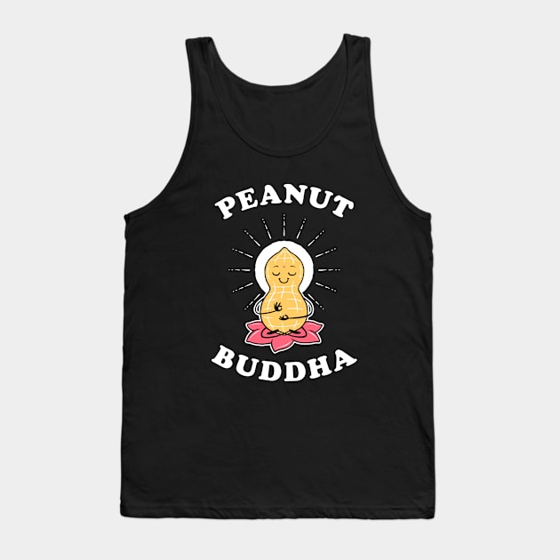 Peanut Buddha Tank Top by dumbshirts